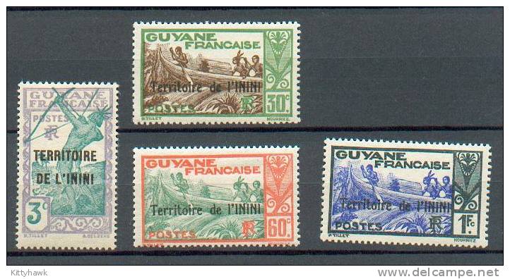 ININI 13 - YT 36/37/39/42 * - Unused Stamps