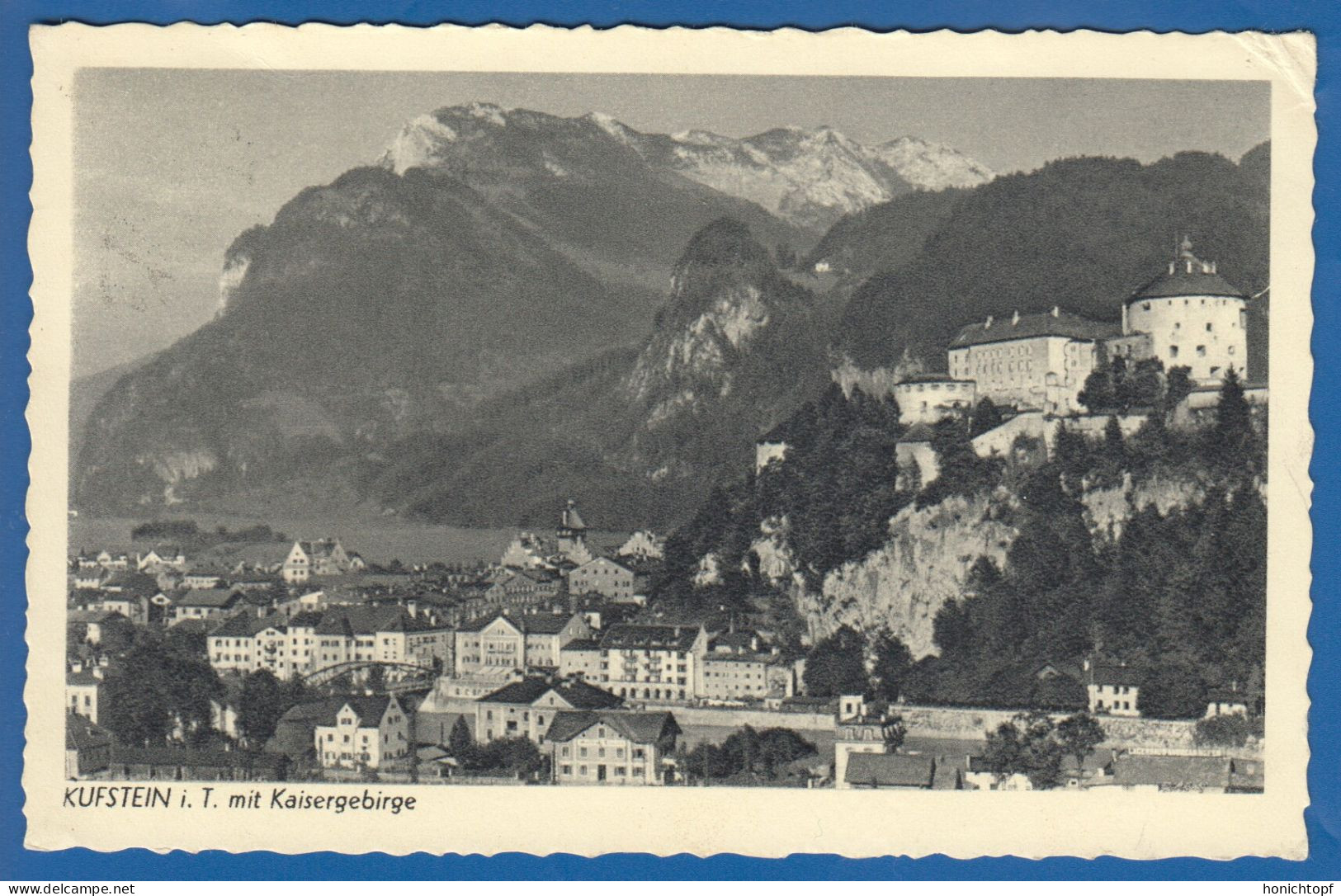 Österreich; Kufstein Mit Kaisergebirge; 1938 - Kufstein