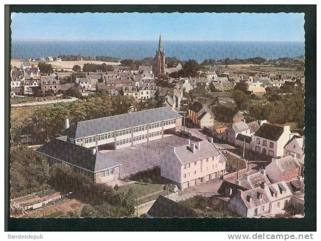 CPSM - En Avion Au-dessus De PLOUGASNOU (29) ( Vue Aérienne LAPIE 10 K) - Plougasnou