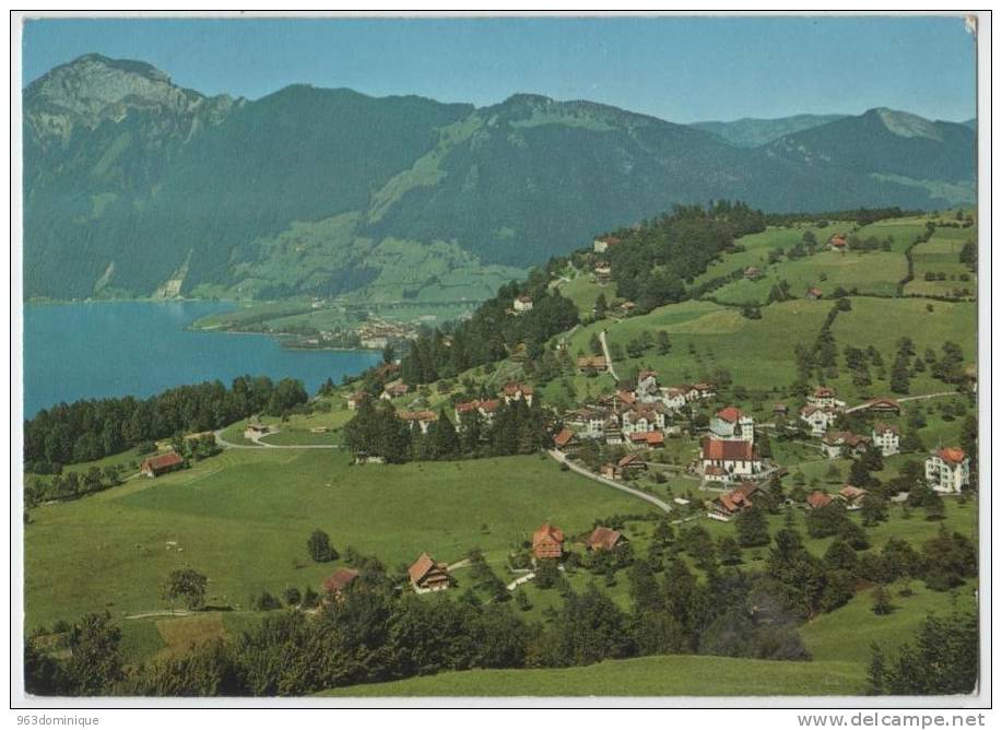 Morschach - Blick Auf Vierwaldstättersee Und Rigi-Hochfluh - Morschach