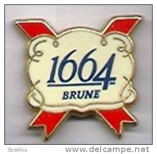 1664 Brune. Le Logo - Bière