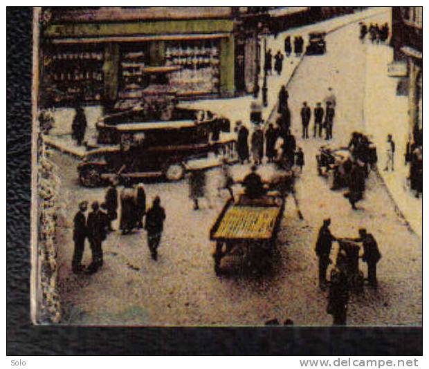 HAGUENAU - Fontaine Et Rue St-Georges (Orgue De Barbarie ?) - Haguenau