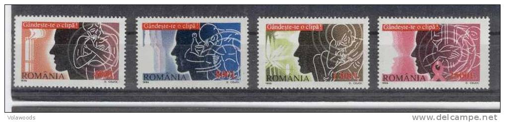 Romania - Serie Completa Nuova: Contro Le Dipendenze - Unused Stamps