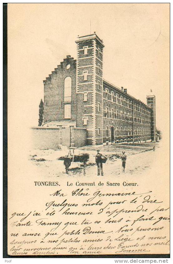 Tongeren : Le Couvent De Sacre Coeur 1900 - Tongeren