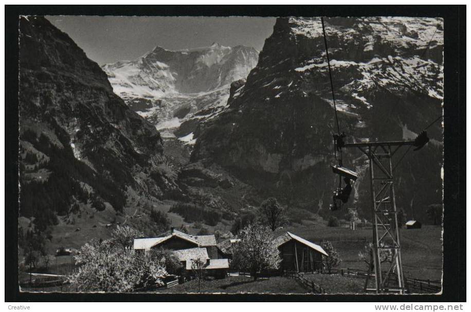 Bergbahn Grindelwald-First  Fiescherwand  Photo Ernst Schudel - Grindelwald