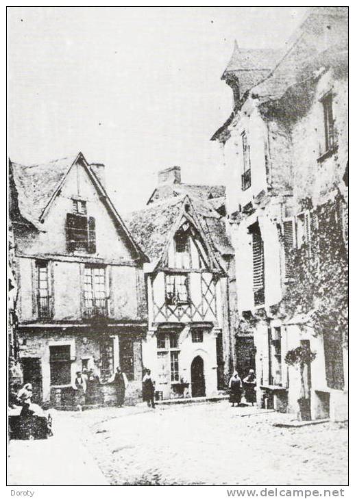 CHATEAUBRIANT - SUBLIME CARTE A SERIE LIMITEE FORMAT A4 - RUE DE COUéRé - Châteaubriant