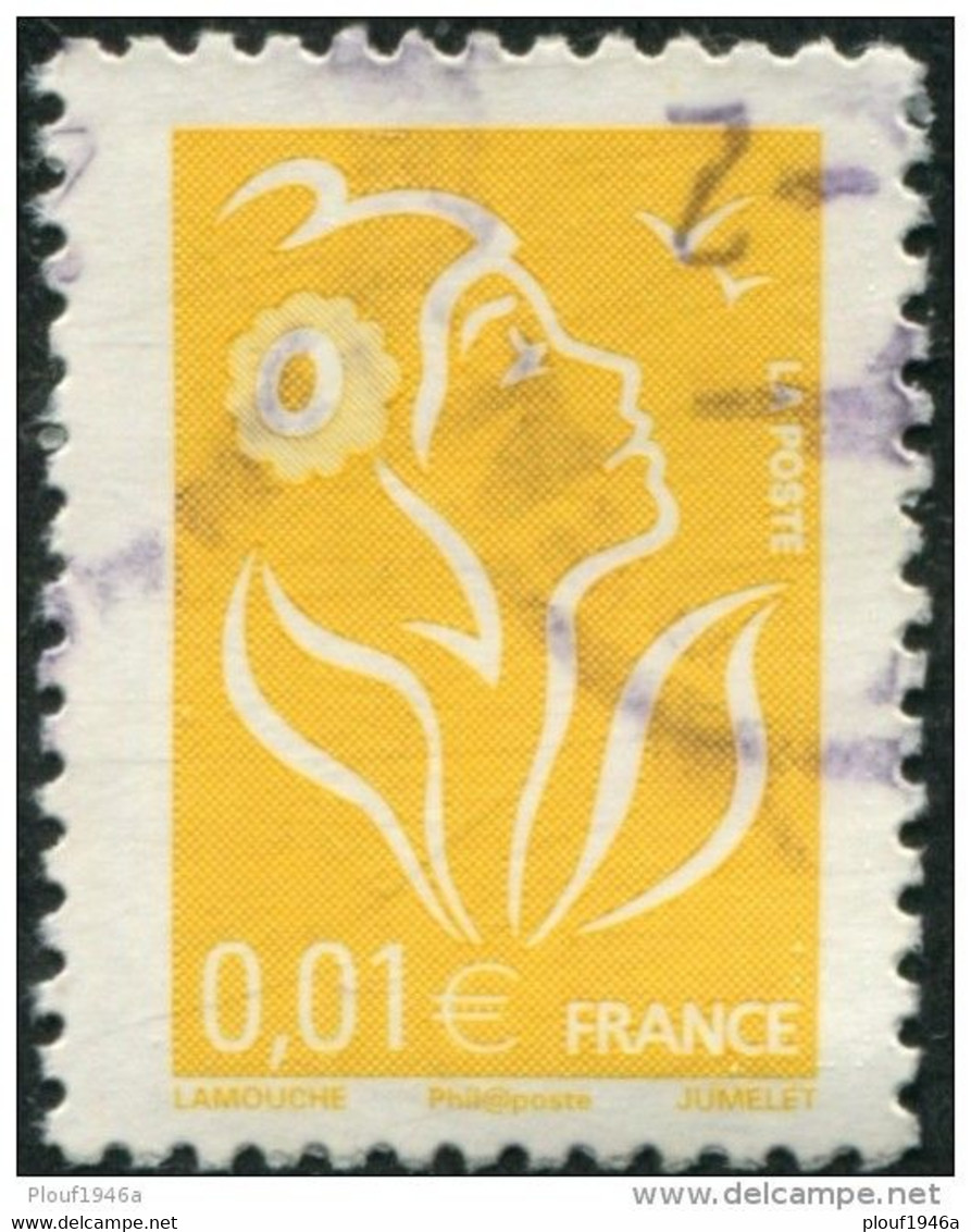 Pays : 189,07 (France : 5e République)  Yvert Et Tellier N° : 3731 A (o) - 2004-2008 Marianne Of Lamouche