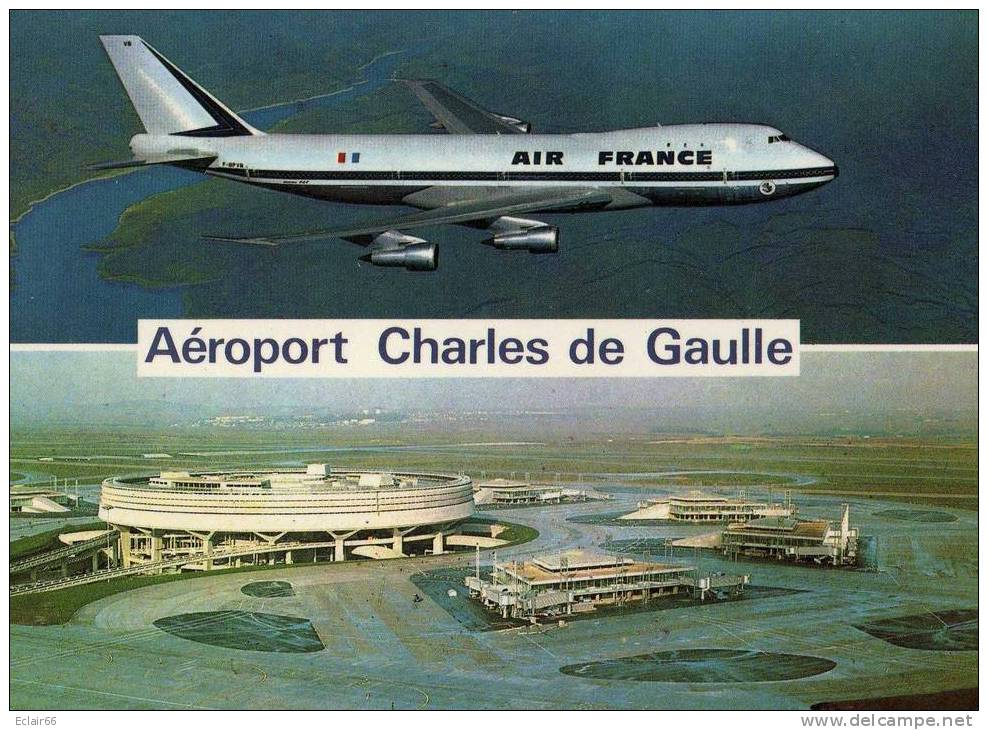 95  ROISSY EN FRANCE      AEROPORT CHARLES DE GAULLE CPM  Non Vovagée - Roissy En France