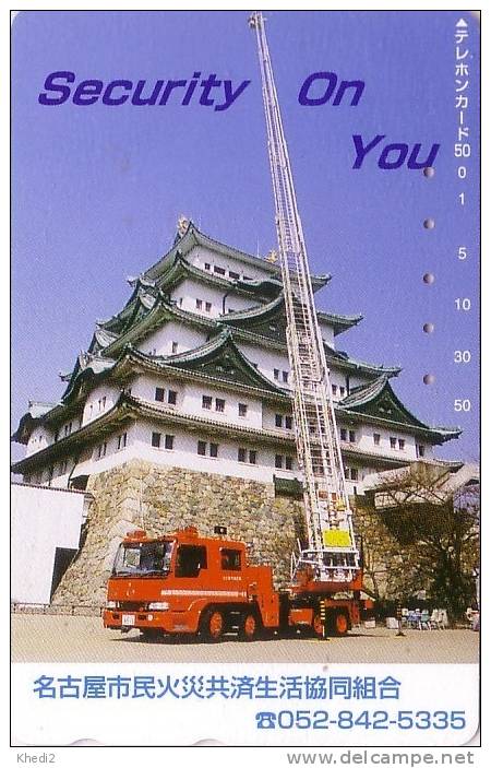 TC Japon / 290-48385 - POMPIERS Camion FIRE BRIGADE Japan Phonecard - FEUERWEHR BOMBEIROS - 21 - Pompiers