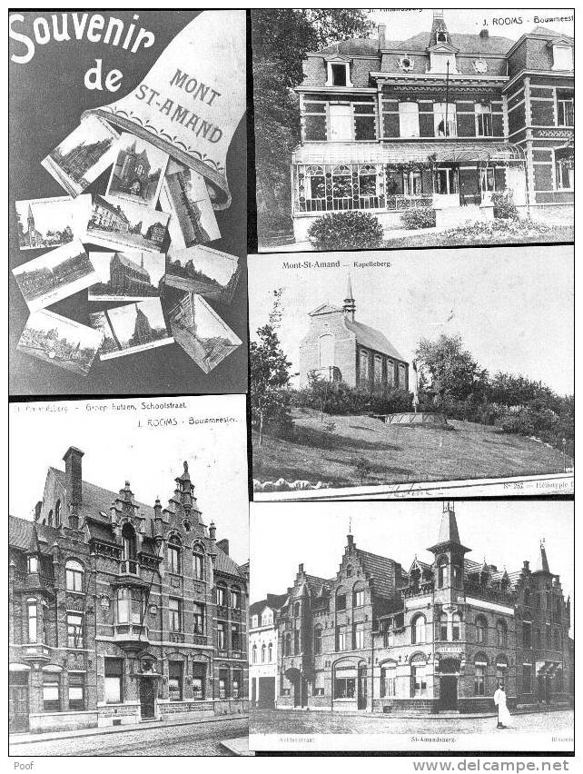 St. Amandsberg : 10 Kaarten ---repro-uitgaven - Gent