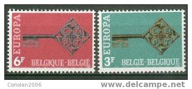 Europa 1968 Belgique - 1968