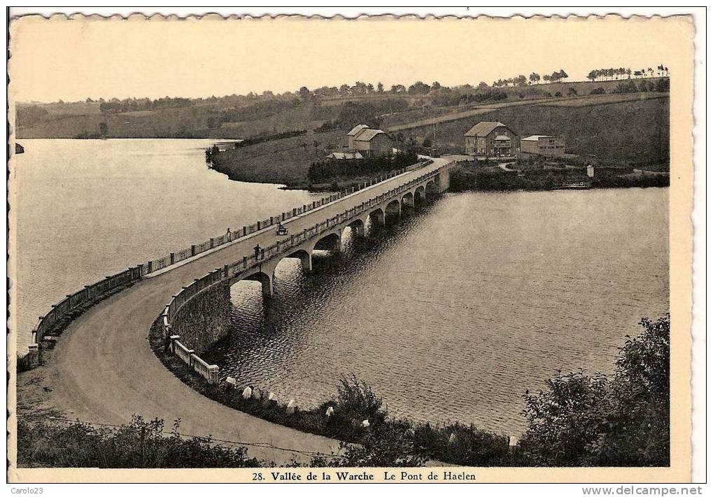 MALMEDY  :  VALLEE  DE  LA  WARCHE  -  LE  PONT  DE  HAELEN - Malmedy