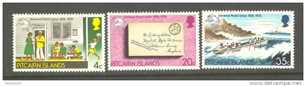 Pitcairn Islands  UPU  Set  SC# 141-43 Mint - Islas De Pitcairn