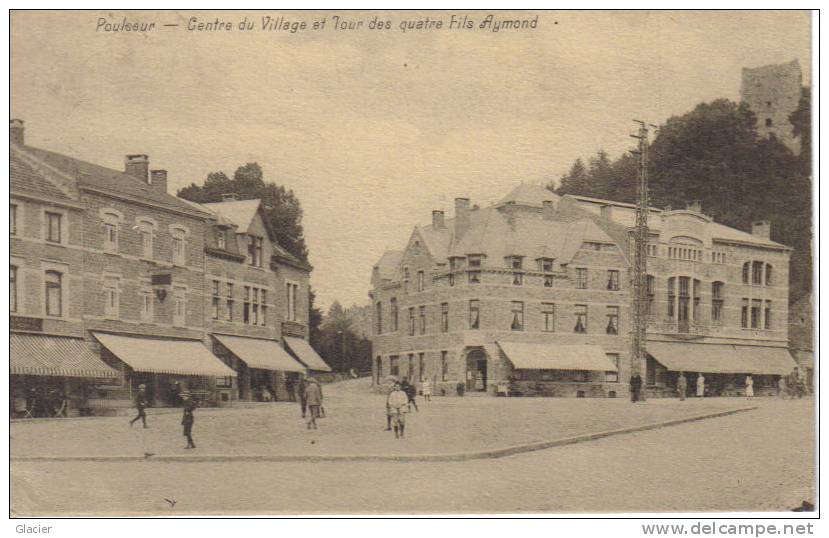 POULSEUR - Centre Du Village Et Tour Des Quatre Fils Aymond - Nandrin