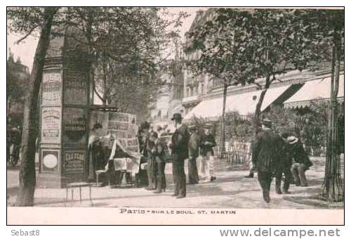 PARIS SUR LE BOULEVARD SAINT MARTIN - Arrondissement: 10