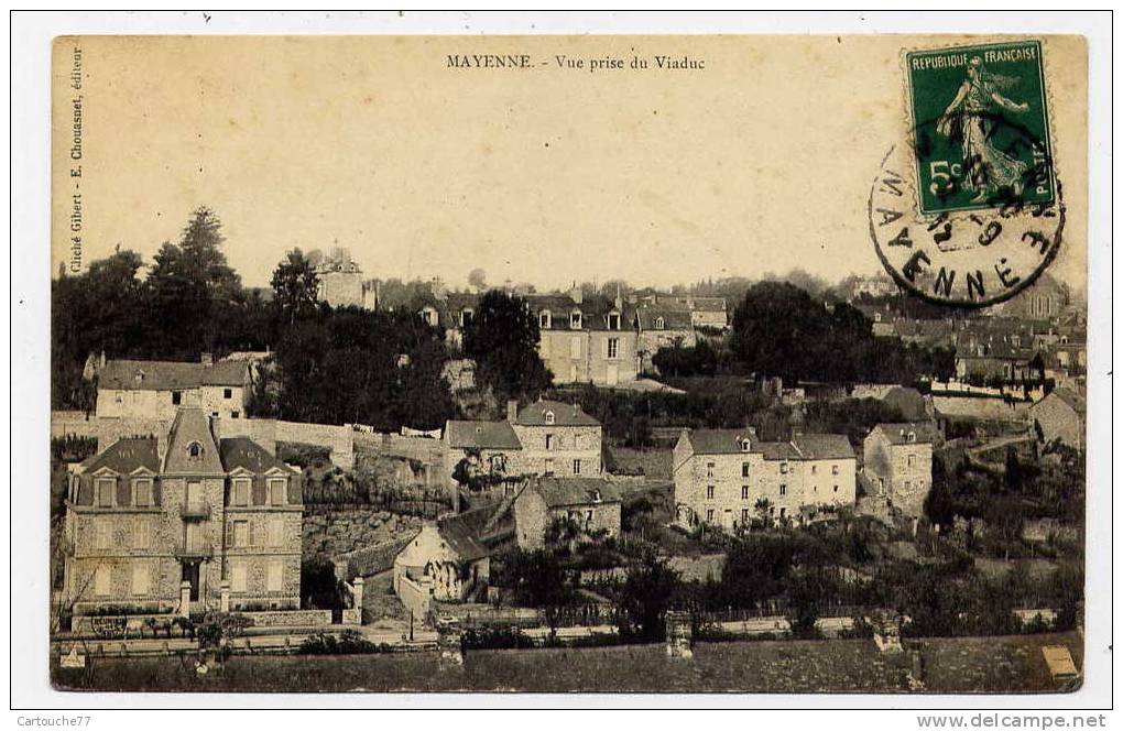 K8 - MAYENNE - Vue Prise Du Viaduc (1912) - Mayenne
