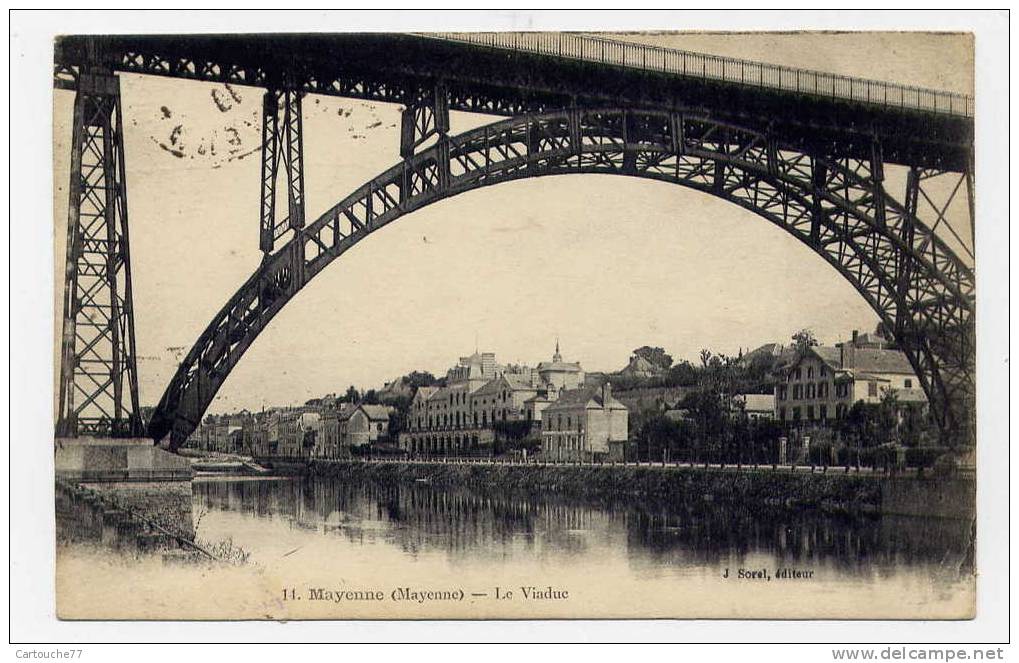 K8 - MAYENNE - Le Viaduc (1918) - Mayenne