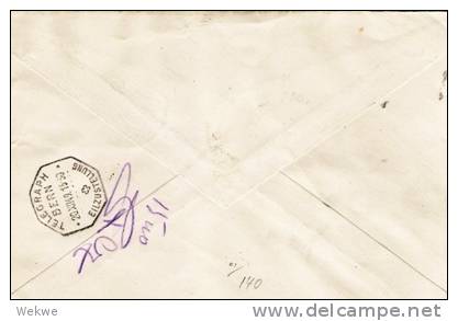 - VATIKAN - / Basilicas 1949, Express Nach Bern - Briefe U. Dokumente