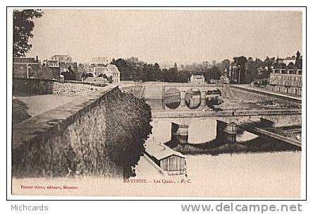 CPA 53 MAYENNE - Les Quais - Mayenne