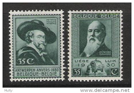 Belgie OCB 299 / 300 (*) - Ungebraucht