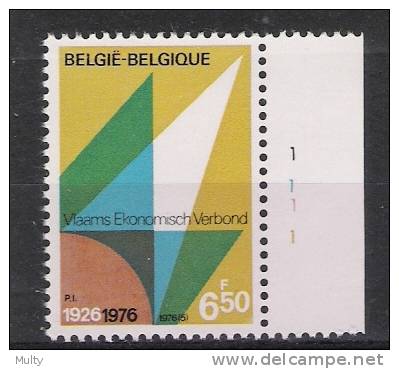 Belgie OCB 1799 (**) Plaatnummer 1. - 1971-1980