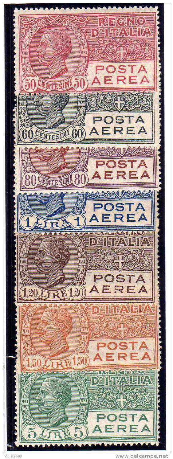 ITALIE: PA N° 3/9 ** - Luftpost