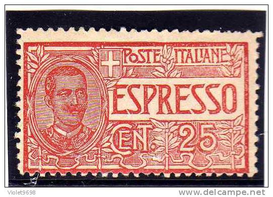 ITALIE: Express N° 1 * - Eilsendung (Eilpost)