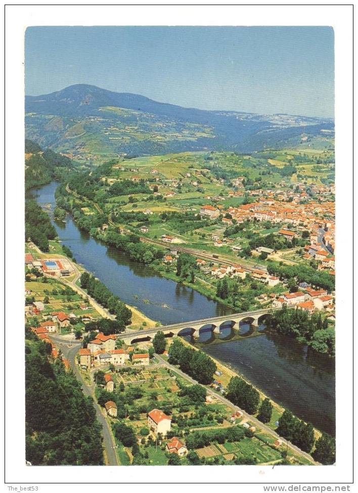 162.01   -   Retournac   -   Centre De Tourisme Et De Repos, Le Pont Enjambant La Loire. - Retournac