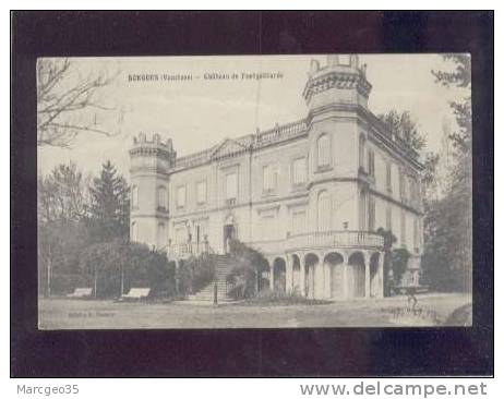 21161 Sorgues Château De Fontgaillarde édit.ternier  Belle Carte - Sorgues