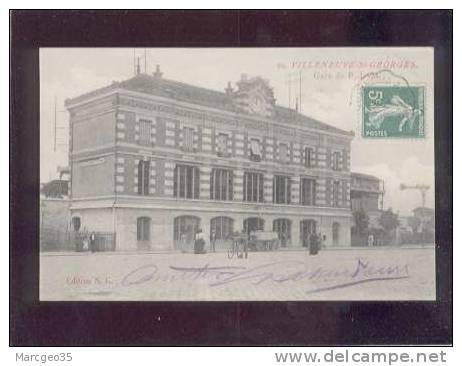 21172 Villeneuve St Georges Gare De P.L.M. édit.N.G. N° 29 Animée Belle Carte - Villeneuve Saint Georges