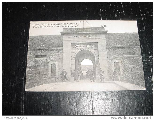 ALFORT - MAISON-ALFORT PORTE INTERIEUR DU FORT DE CHARENTON - 94 Val De Marne - Carte Postale De France - Maisons Alfort