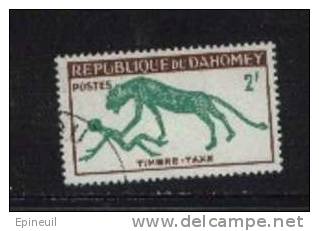 DAHOMEY ° 1963 N° 33 TIMBRE TAXE YT - Oblitérés