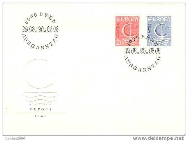 FDC Suisse 1966 - 1966