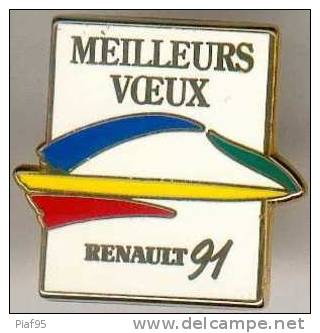 AB-RENAULT MEILLEURS VOEUX 91 - Renault