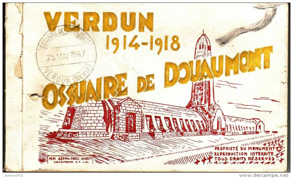 DOUAUMONT - OSSUAIRE - VERDUN 1914-1918 - Douaumont