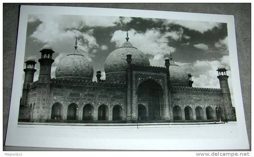 Lahore,Shahi,Mosk,Islam,Religion,Original Photo,postcard - Andere & Zonder Classificatie