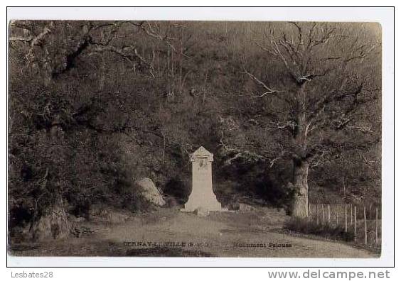 CPA 78.-CERNAY-LA-VILLE.-Monument Pelouse.-(sa1 14) - Cernay-la-Ville