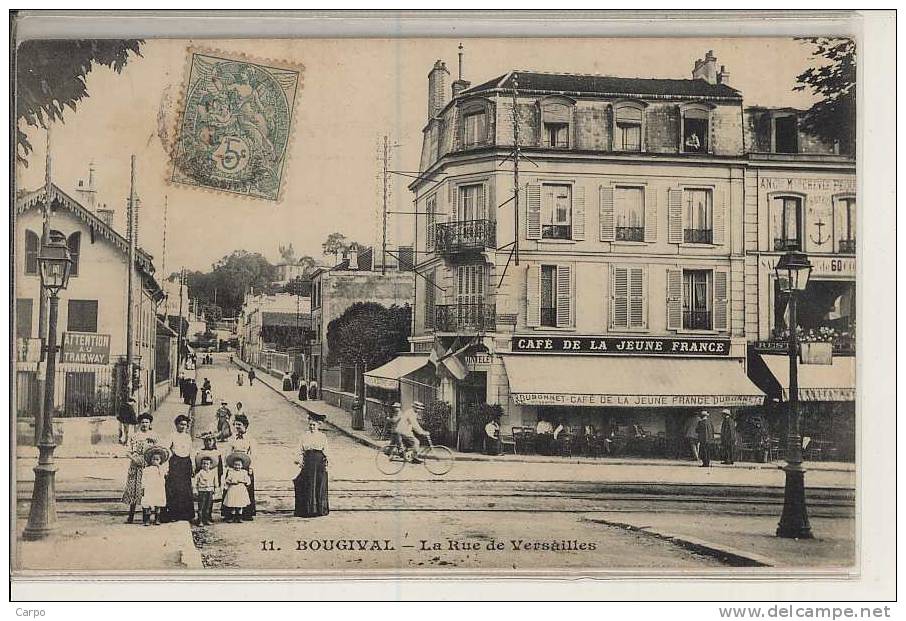 BOUGIVAL. - Rue De Versailles. - Bougival