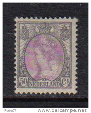 PD2 - OLANDA , Unificato 50 Cent N. 80 Dent  12 1/2  * - Unused Stamps