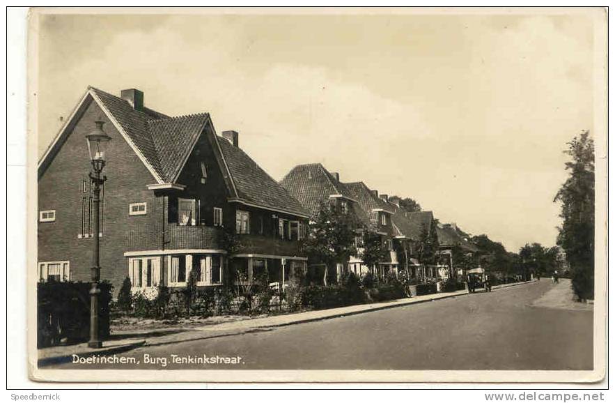 7760 Doetinchem Burg Tenkinkstraat . Uitgave J Van Halem - Doetinchem