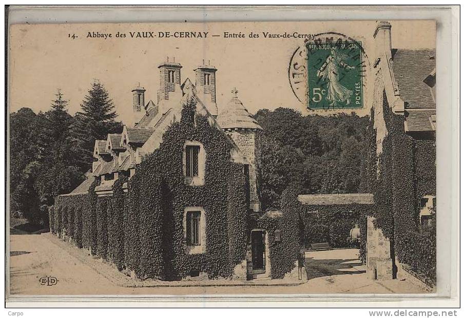 VAUX DE CERNAY; - Entrée De L´abbaye. - Vaux De Cernay