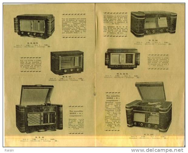 Catalogue  Mabel   1950  Fournitures Radio   8  Pages  Format   137 X 217 Mm     TBE - Audio-video