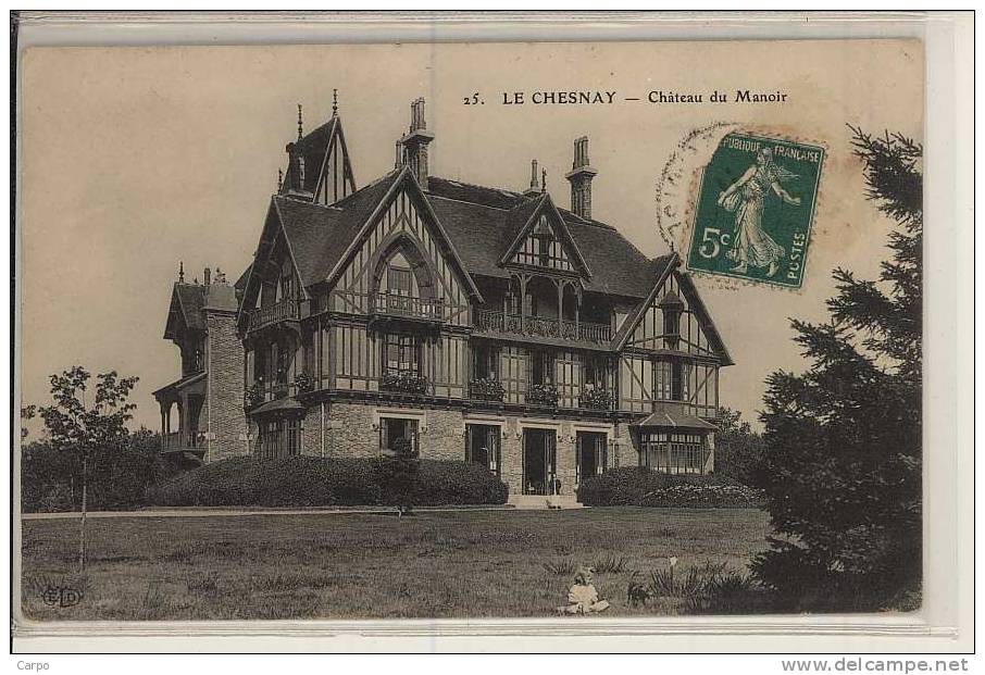 LE CHESNAY. - Chateau Du Manoir. - Le Chesnay