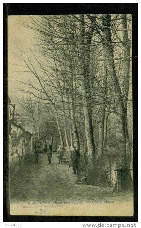 CPA CRETEIL Sous Bois Au Petit Bras De La Marne - Creteil