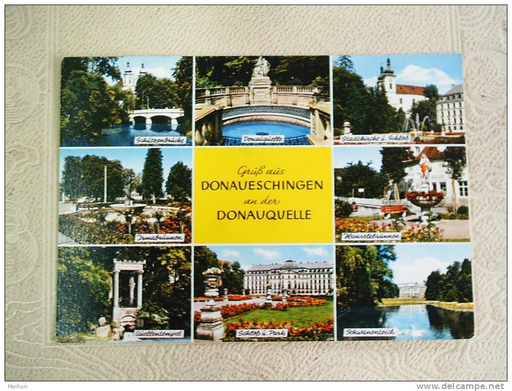 Donauquelle, Donaueschlingen    Multiview   Cca 1977    VF+  D3878 - Donauwoerth