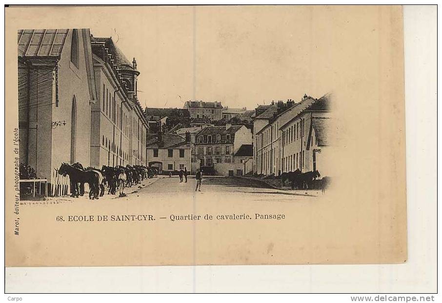 SAINT CYR - Quartier De Cavalerie, Pansage. - St. Cyr L'Ecole