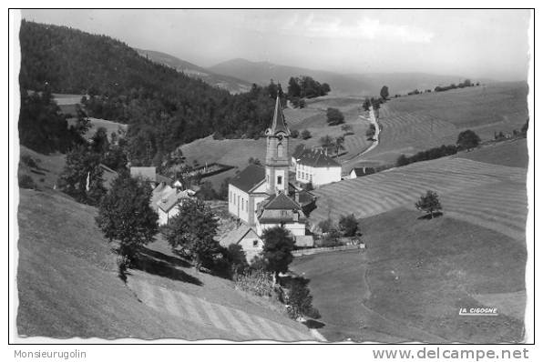 68 ) Fl ) ORBEY, Les Basses Huttes,  CPSM N&B Grand Format, Ed La Cigogne - Orbey