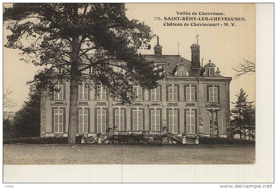 ST-REMY-les-CHEVREUSE. - Chateau De Chevincourt. - St.-Rémy-lès-Chevreuse