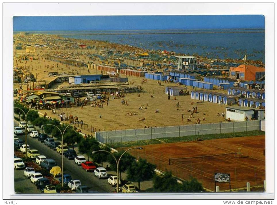 Sottomarina Venezia - 1969 - Tennis Spiaggia Auto - Chioggia