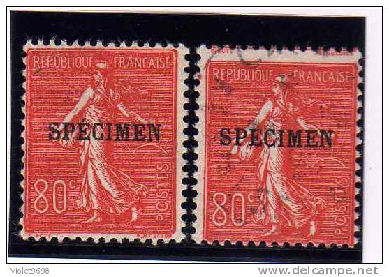FRANCE: TP N° 203 * - 1903-60 Säerin, Untergrund Schraffiert